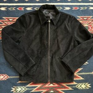 Bushwacker Vintage Brown Suede Leather Jacket